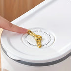 22lbs Rice Bucket with Measuring Cup - Cereal Storage Container(Large)-2