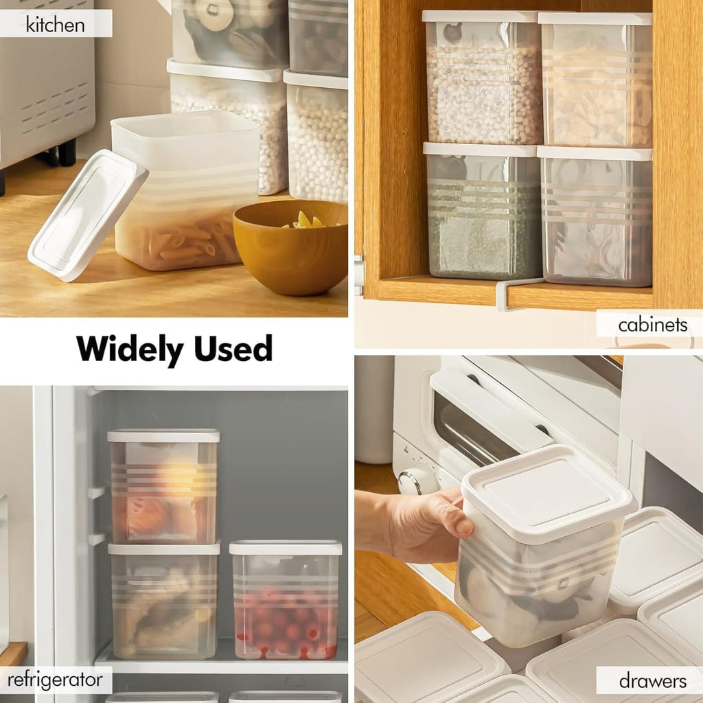 Multi useful storage container set of 6