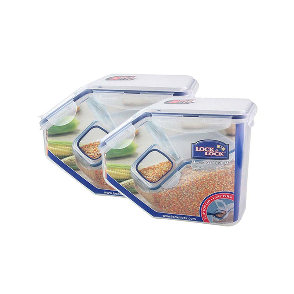 Classic 2pc Rectangular Tapered Blue Food Container Set 10L - Versatile Storage for Your Needs-0