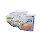 Classic 2pc Rectangular Tapered Blue Food Container Set 10L - Versatile Storage for Your Needs-0